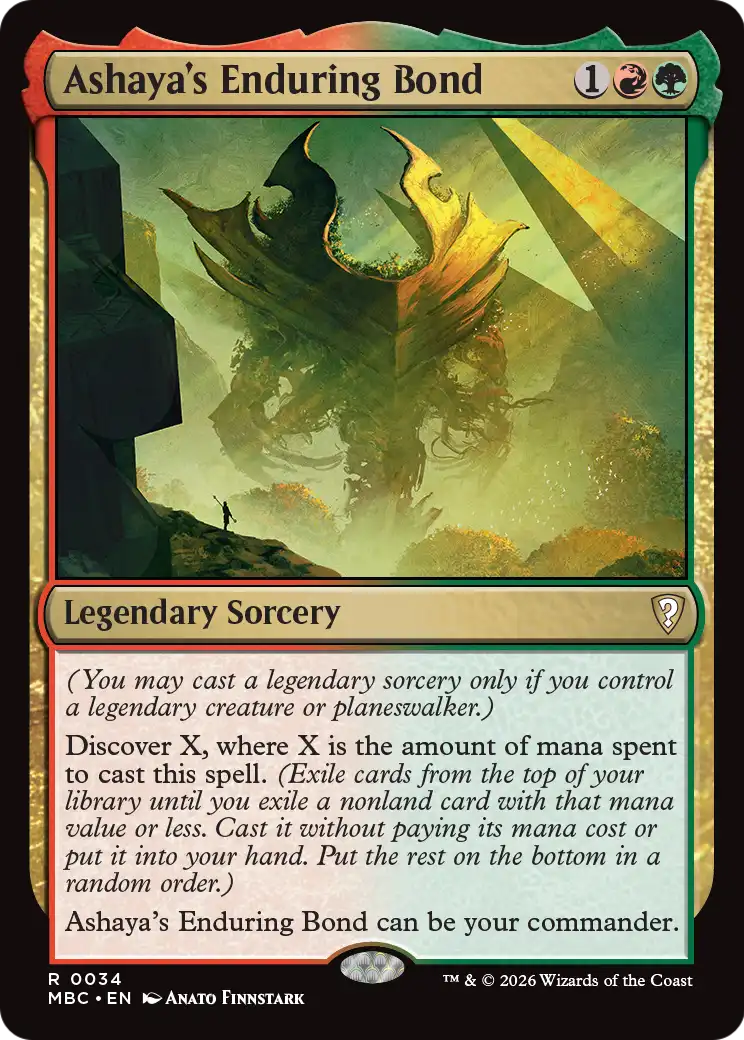 Ashaya's Enduring Bond [Mystery Booster: Commander Edition] | Total Play