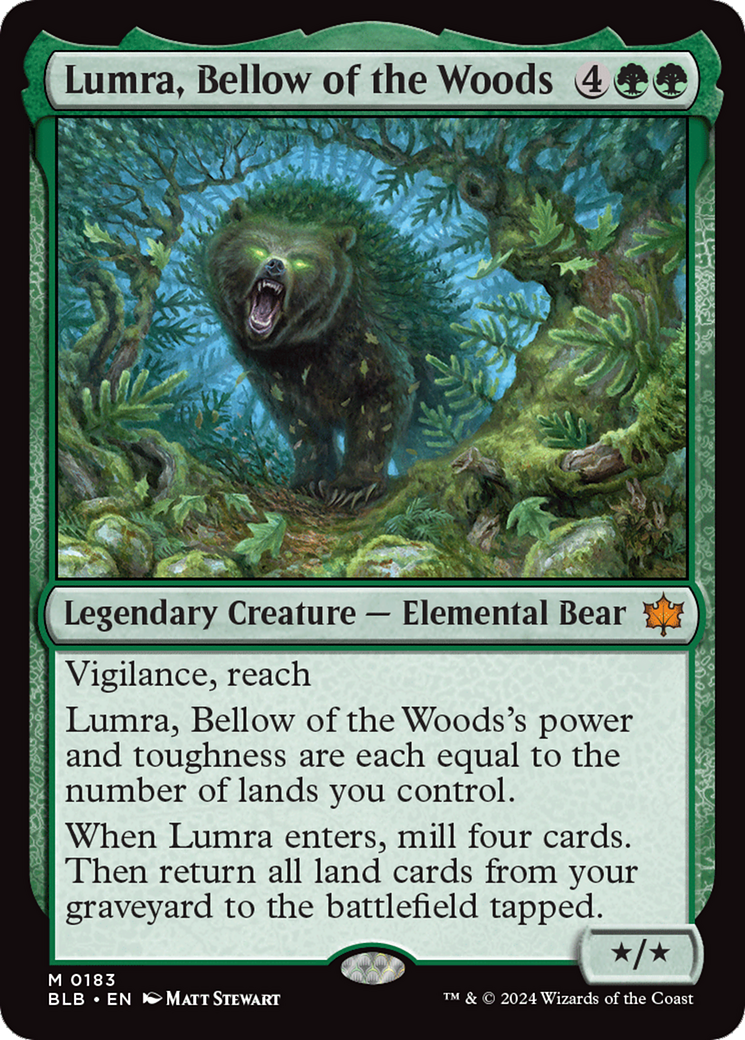 Lumra, Bellow of the Woods [Bloomburrow] | Total Play