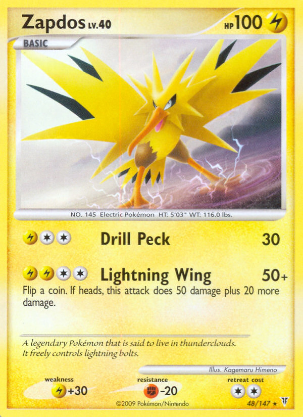 Zapdos (48/147) [Platinum: Supreme Victors] | Total Play