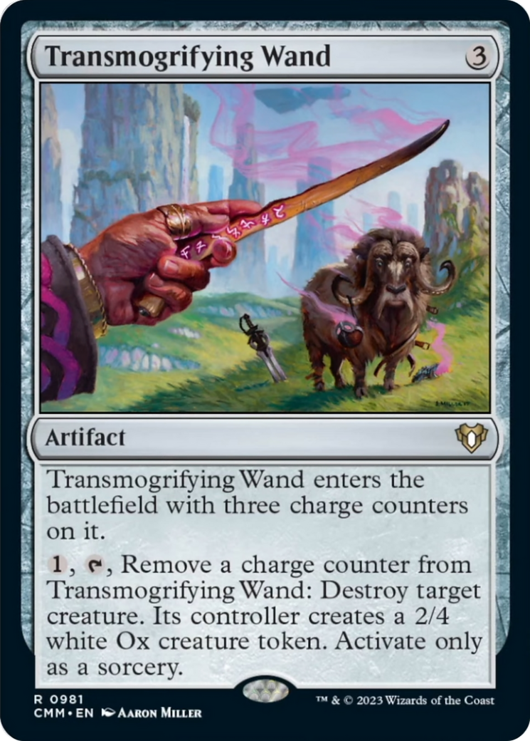 Transmogrifying Wand [Commander Masters] | Total Play