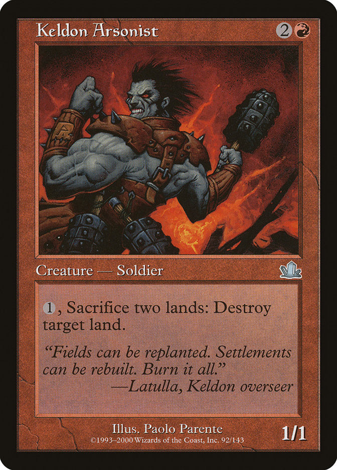 Keldon Arsonist [Prophecy] | Total Play