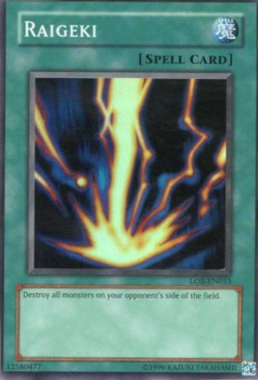Raigeki [LOB-EN053] Super Rare | Total Play