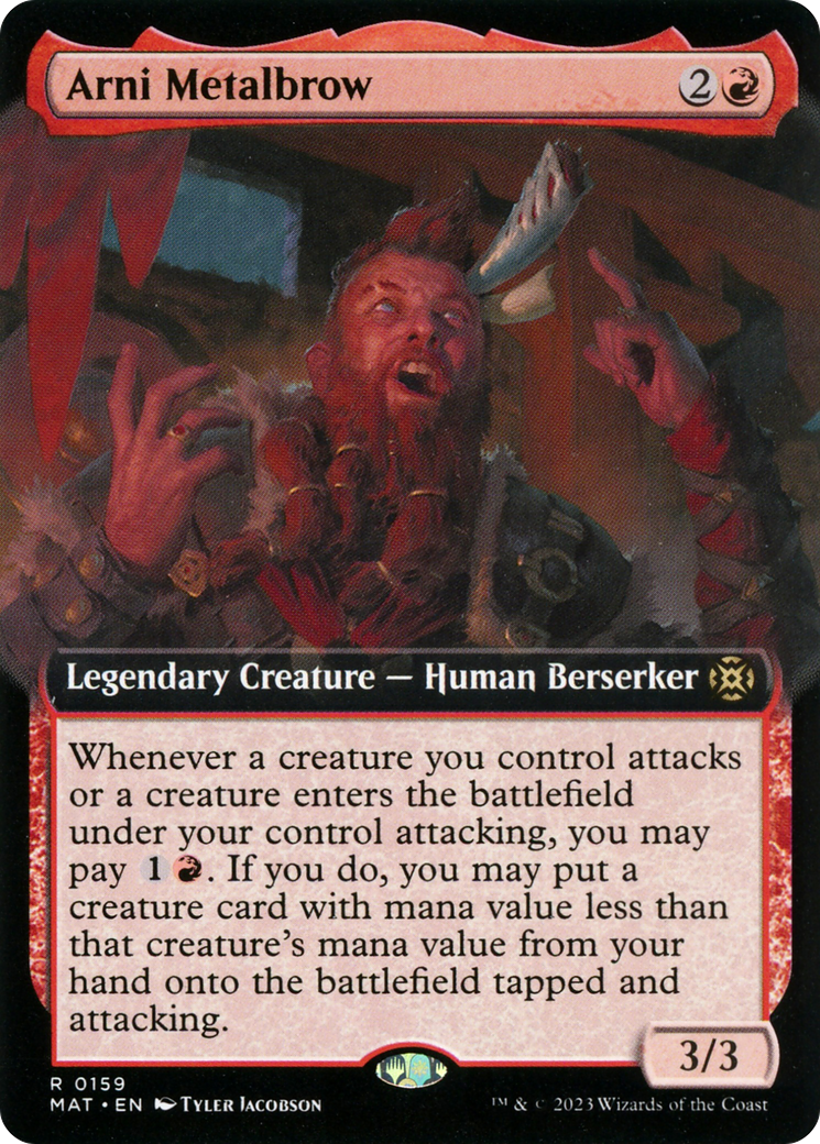 Arni Metalbrow (Extended Art) [March of the Machine: The Aftermath] | Total Play