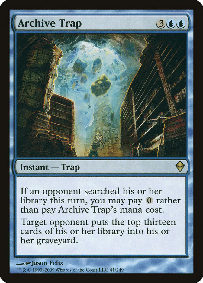 Archive Trap [Zendikar] | Total Play
