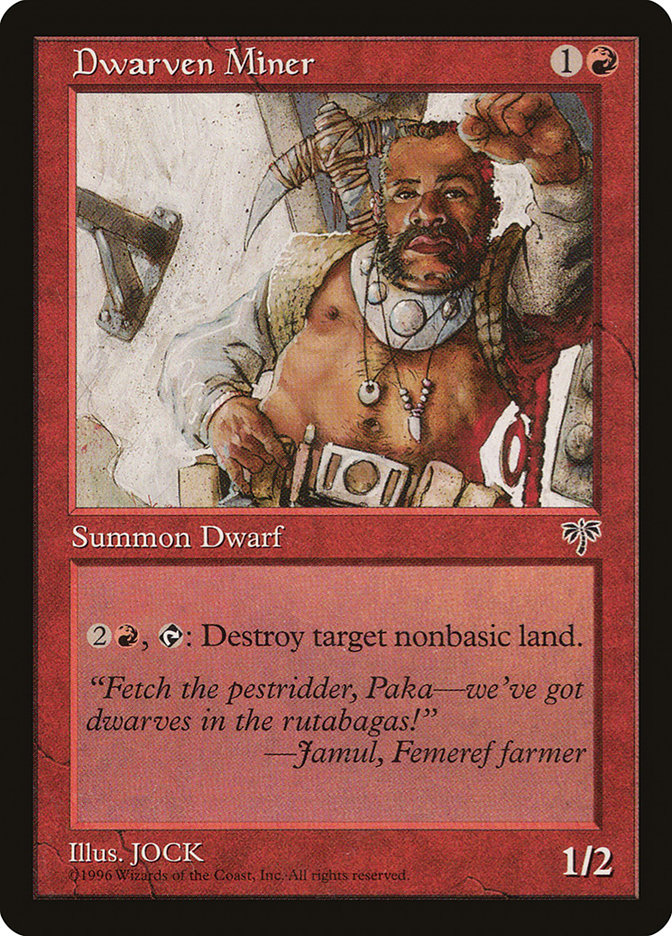 Dwarven Miner [Mirage] | Total Play