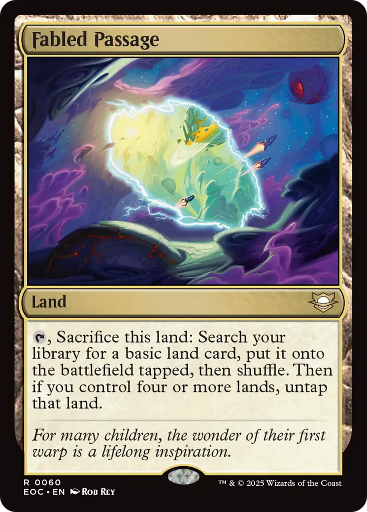 Fabled Passage [Edge of Eternities Commander] | Total Play