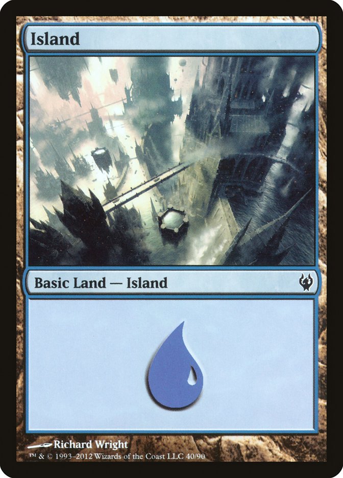 Island (40) [Duel Decks: Izzet vs. Golgari] | Total Play