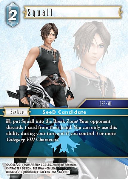 Squall [Opus XIII: Crystal Radiance] | Total Play