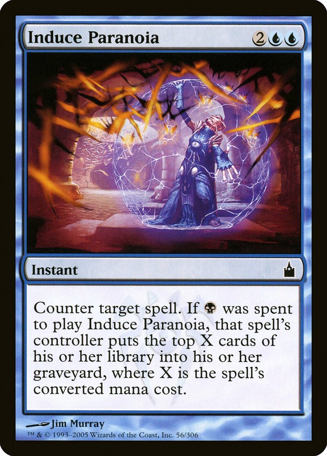 Induce Paranoia [Ravnica: City of Guilds] | Total Play