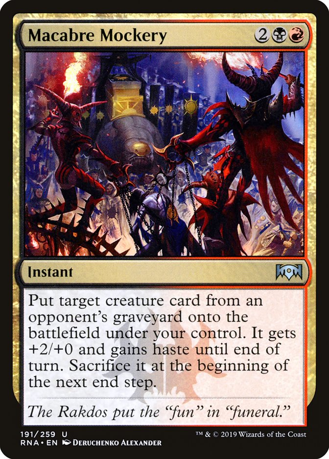 Macabre Mockery [Ravnica Allegiance] | Total Play