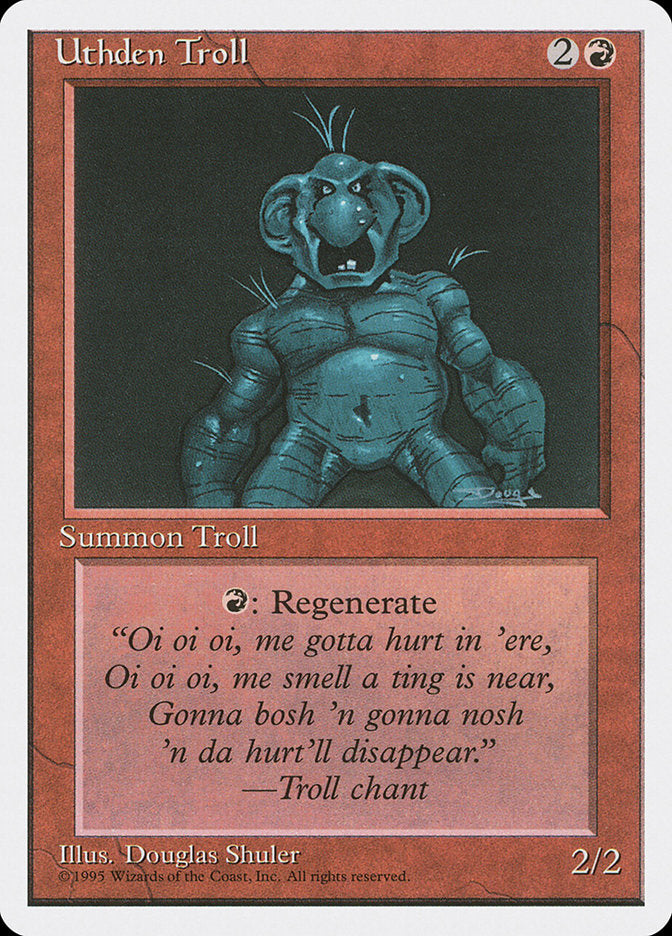 Uthden Troll [Fourth Edition] | Total Play