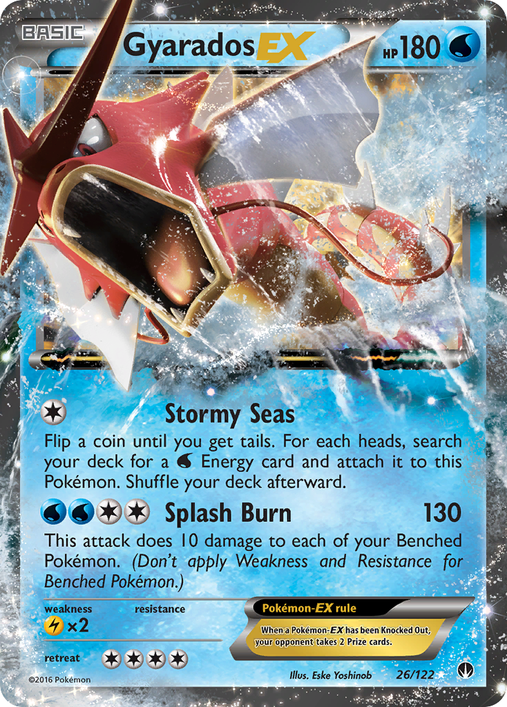 Gyarados EX (26/122) [XY: BREAKpoint] | Total Play