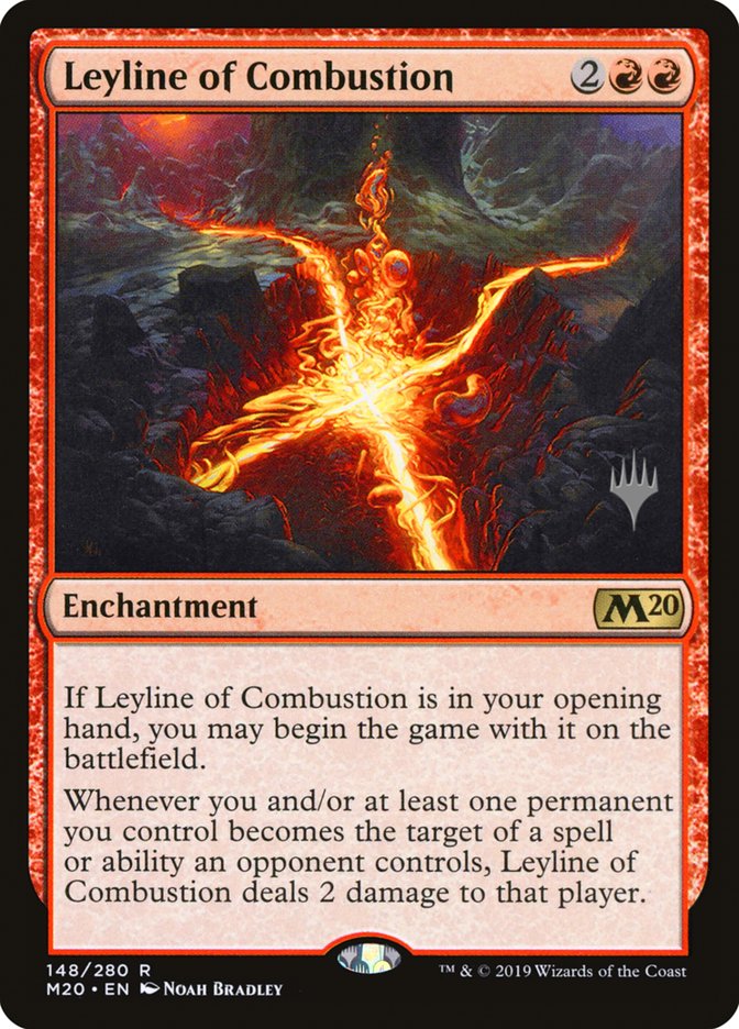Leyline of Combustion (Promo Pack) [Core Set 2020 Promos] | Total Play