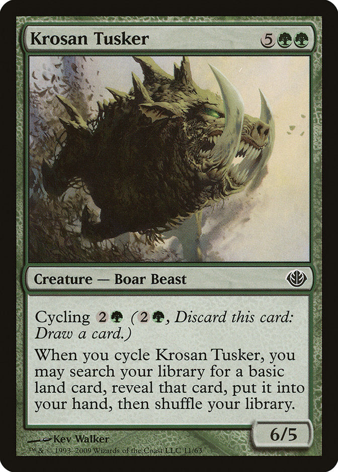 Krosan Tusker [Duel Decks: Garruk vs. Liliana] | Total Play