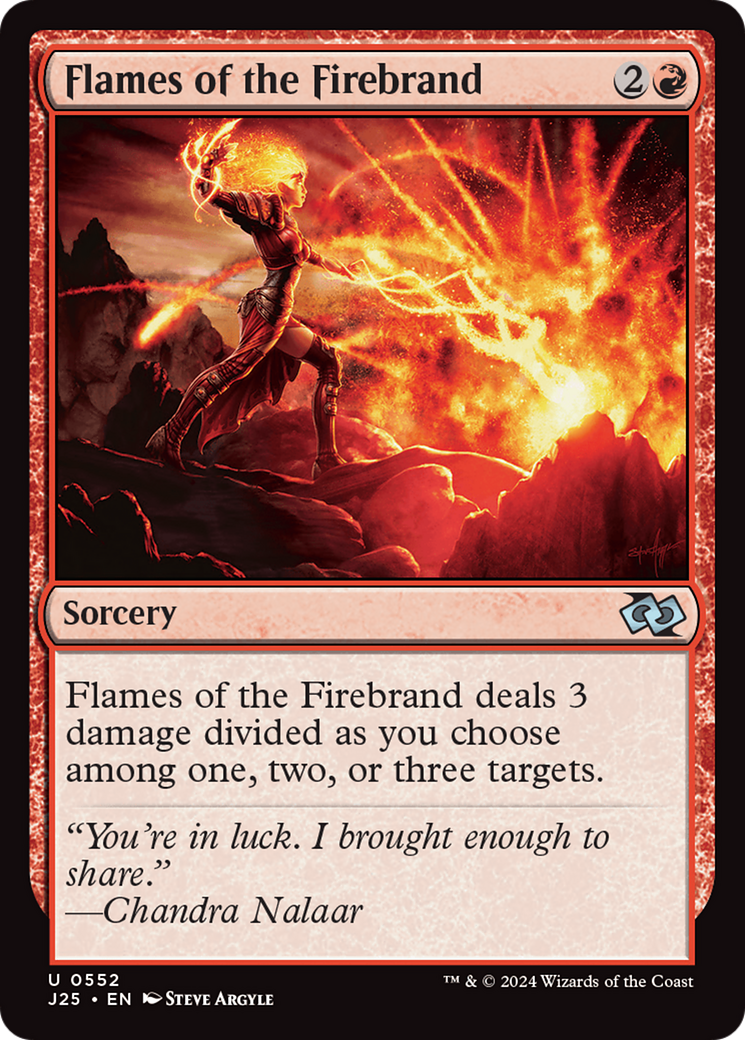 Flames of the Firebrand [Foundations Jumpstart] | Total Play