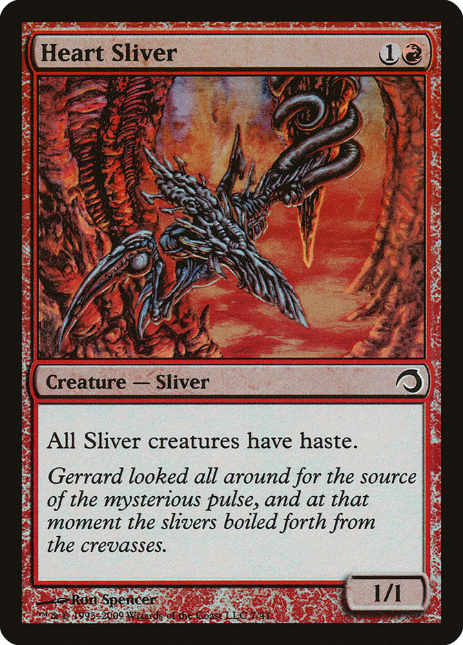 Heart Sliver [Premium Deck Series: Slivers] | Total Play