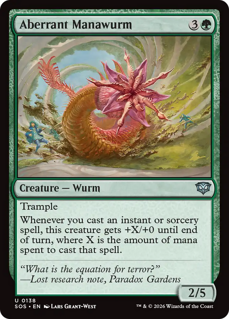 Aberrant Manawurm [Secrets of Strixhaven] | Total Play