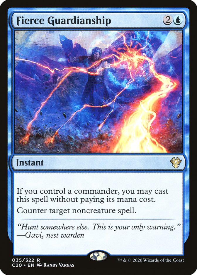 Fierce Guardianship [Commander 2020] | Total Play