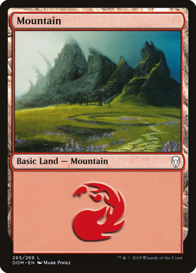 Mountain (265) [Dominaria] | Total Play