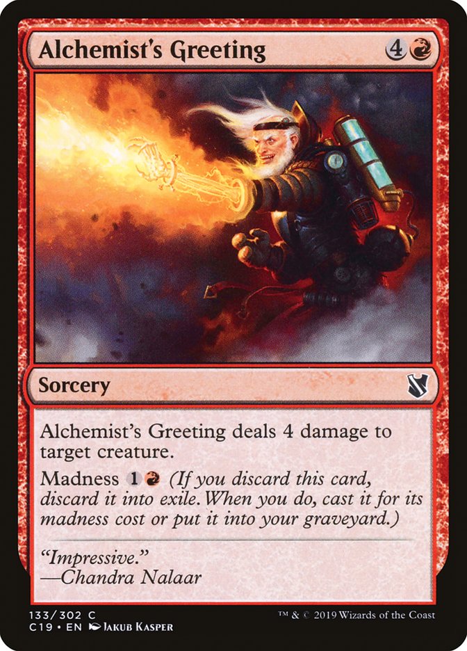 Alchemist's Greeting [Commander 2019] | Total Play