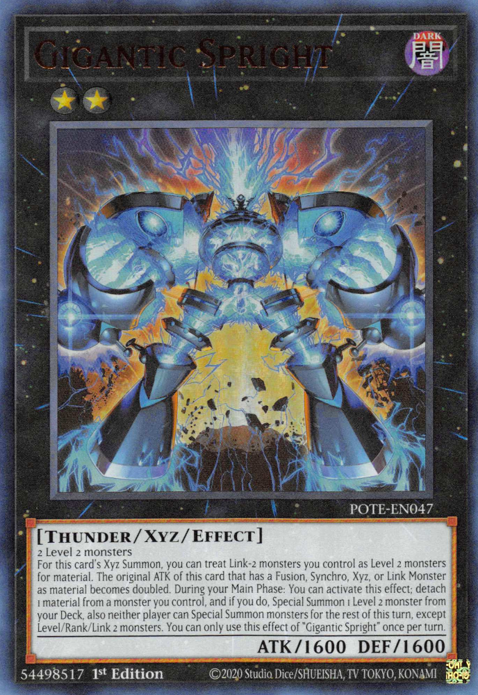 Gigantic Spright [POTE-EN047] Ultra Rare | Total Play