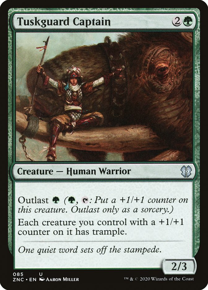 Tuskguard Captain [Zendikar Rising Commander] | Total Play