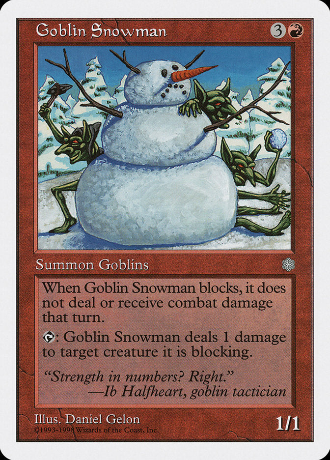 Goblin Snowman [Anthologies] | Total Play