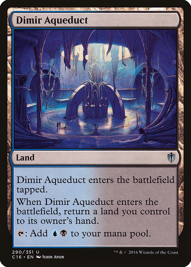 Dimir Aqueduct [Commander 2016] | Total Play