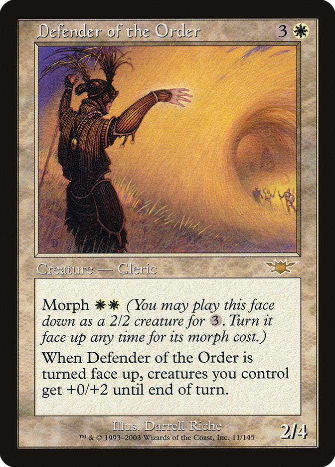 Defender of the Order [Legions] | Total Play
