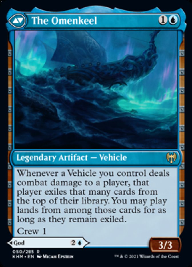 Cosima, God of the Voyage // The Omenkeel [Kaldheim] | Total Play