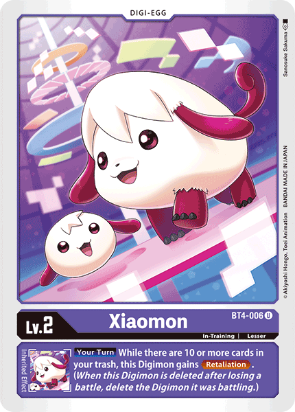 Xiaomon [BT4-006] [Great Legend] | Total Play