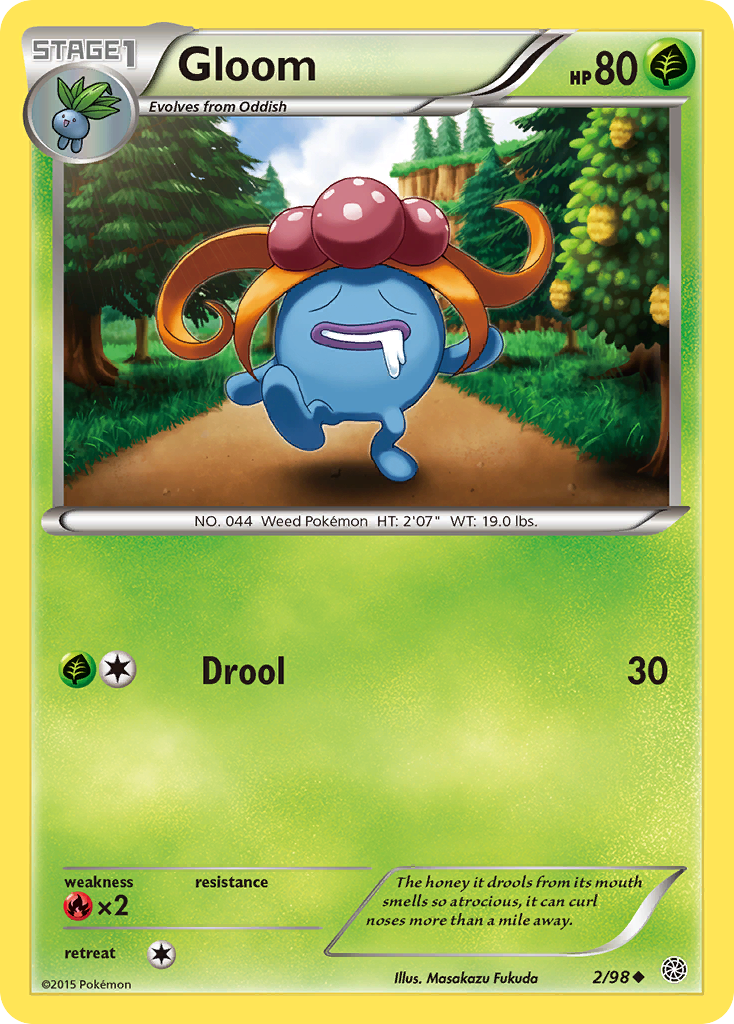 Gloom (2/98) [XY: Ancient Origins] | Total Play