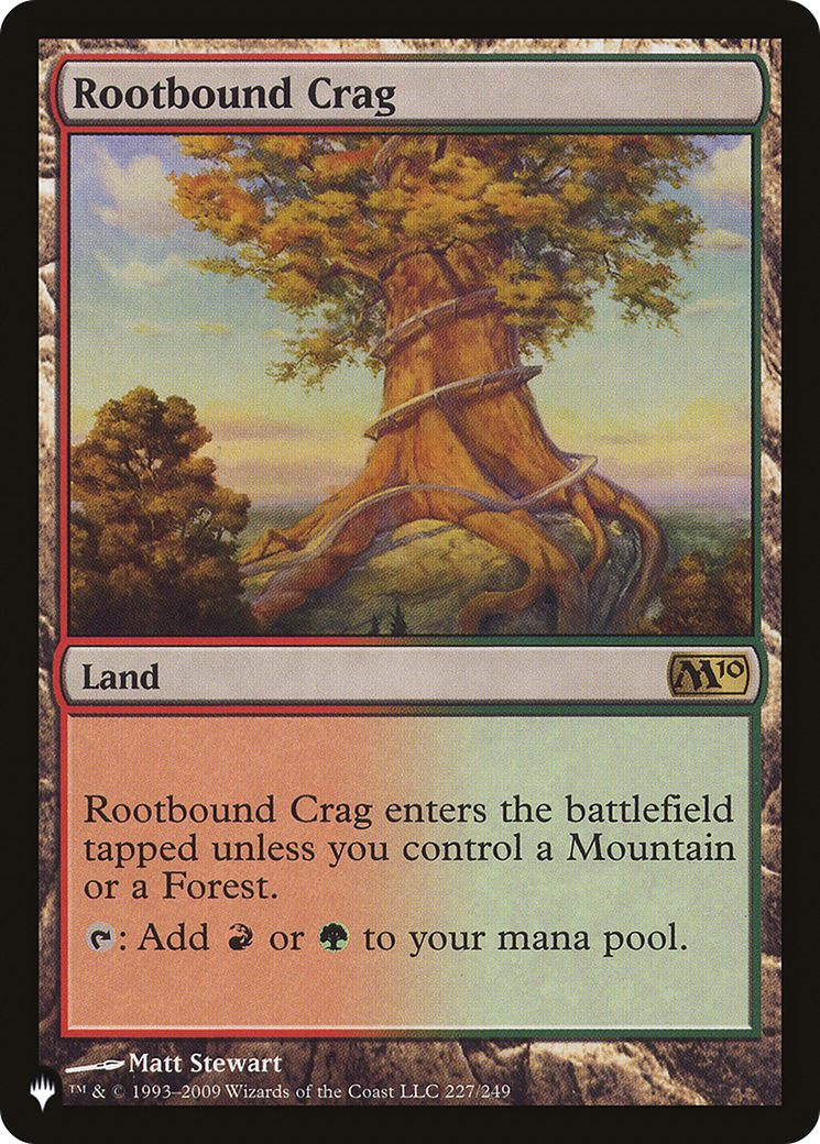 Rootbound Crag [The List] | Total Play