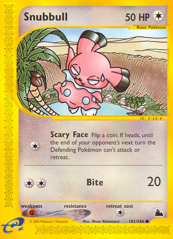 Snubbull (101/144) [Skyridge] | Total Play