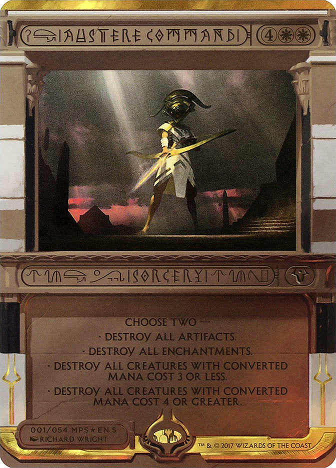 Austere Command (Invocation) [Amonkhet Invocations] | Total Play