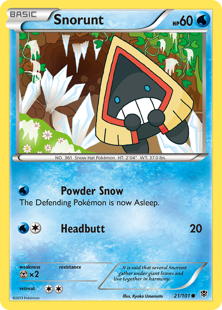Snorunt (21/101) [Black & White: Plasma Blast] | Total Play