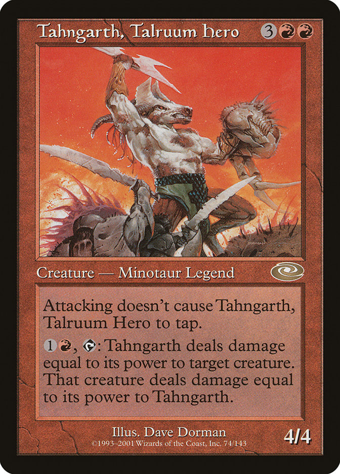 Tahngarth, Talruum Hero (Dave Dorman) [Planeshift] | Total Play
