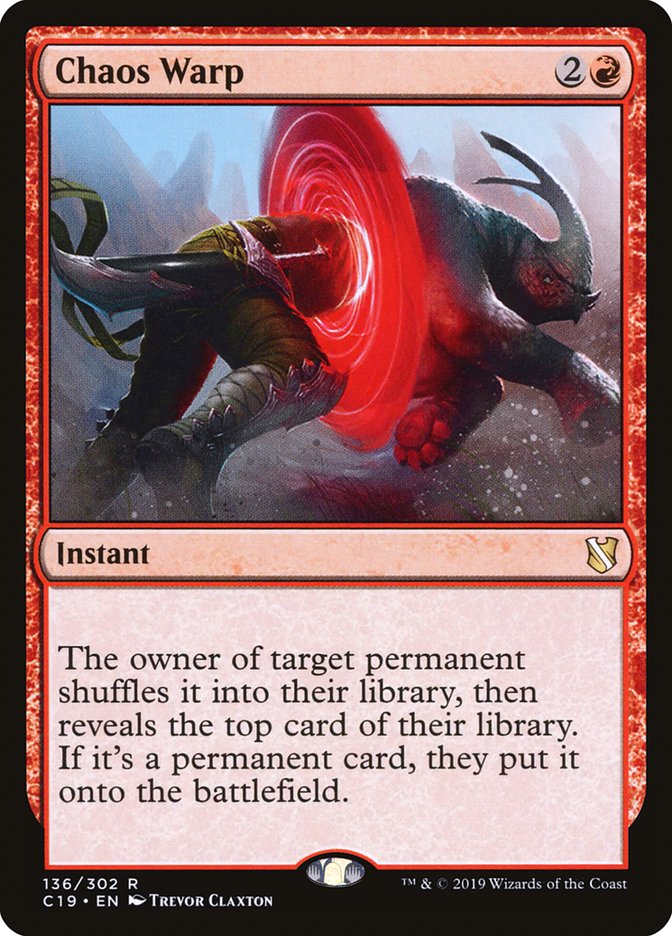 Chaos Warp [Commander 2019] | Total Play