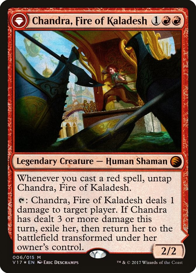 Chandra, Fire of Kaladesh // Chandra, Roaring Flame [From the Vault: Transform] | Total Play