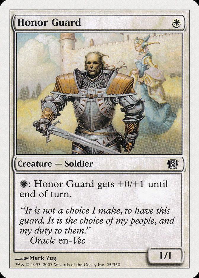 Honor Guard [Eighth Edition] | Total Play