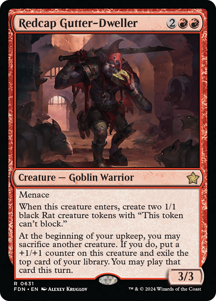 Redcap Gutter-Dweller [Foundations] | Total Play