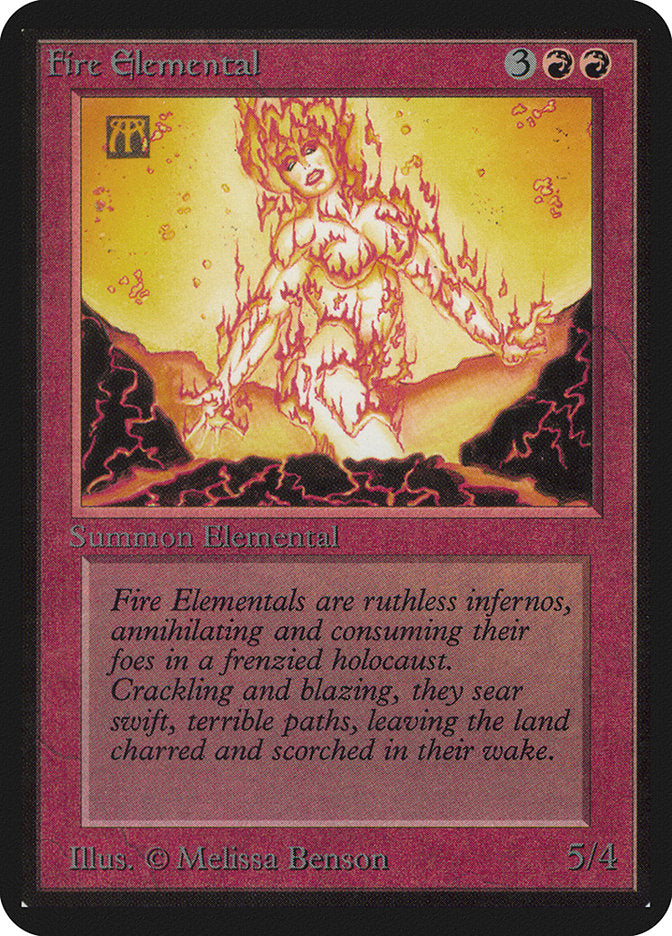 Fire Elemental [Alpha Edition] | Total Play