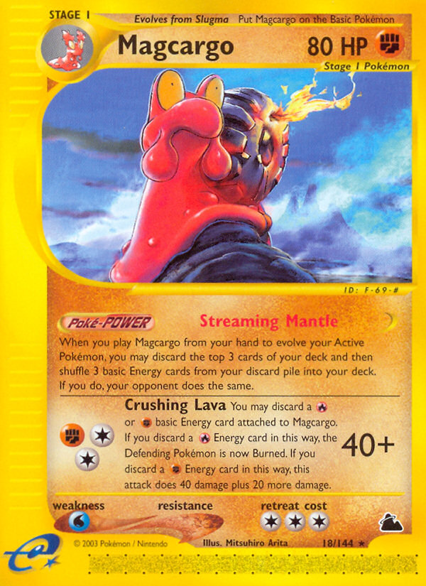 Magcargo (18/144) [Skyridge] | Total Play