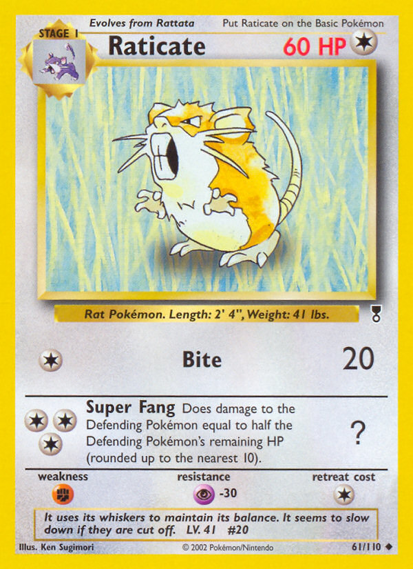 Raticate (61/110) [Legendary Collection] | Total Play
