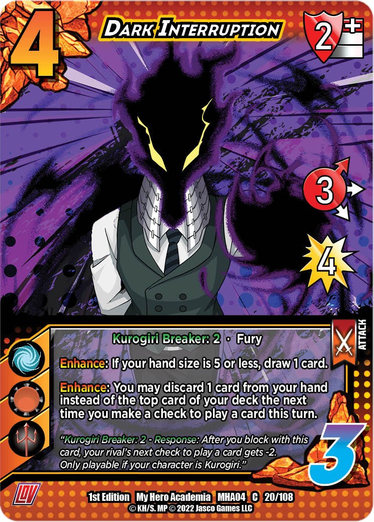 Dark Interruption [League of Villains] | Total Play
