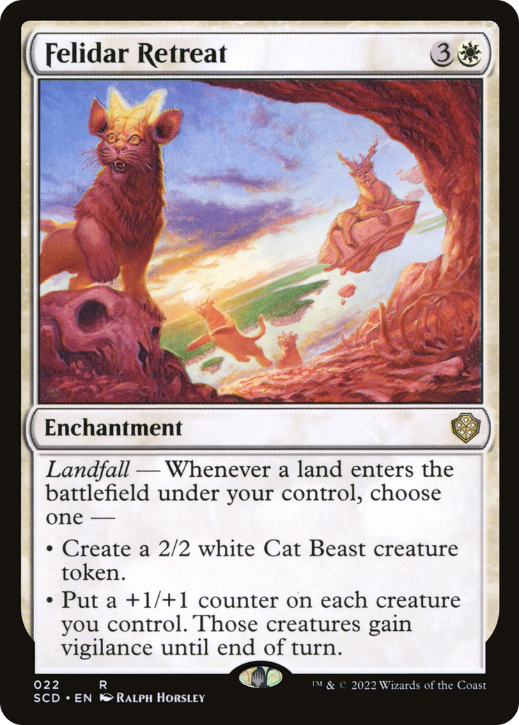 Felidar Retreat [Starter Commander Decks] | Total Play