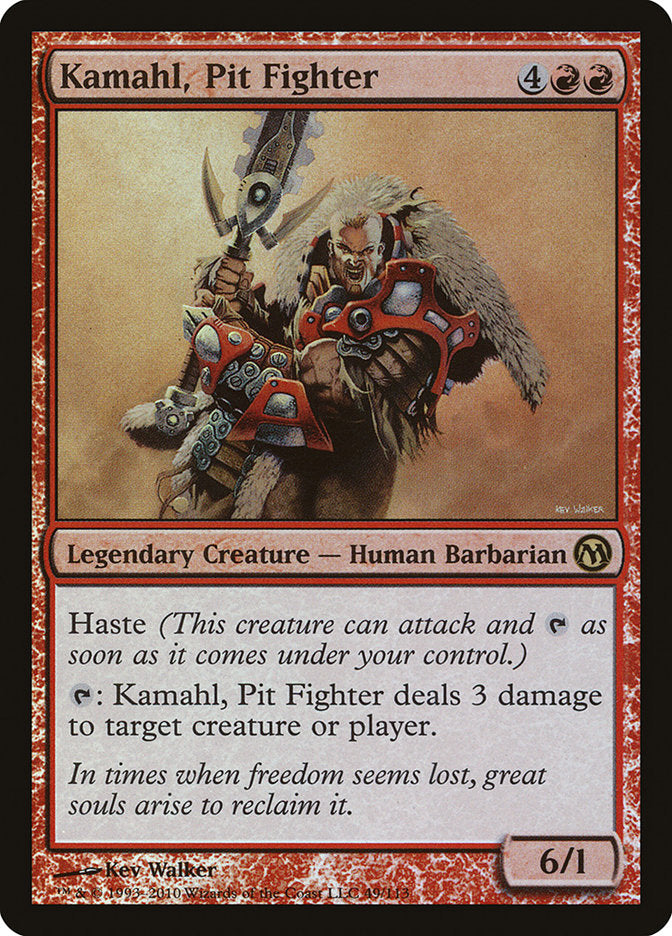 Kamahl, Pit Fighter [Duels of the Planeswalkers] | Total Play