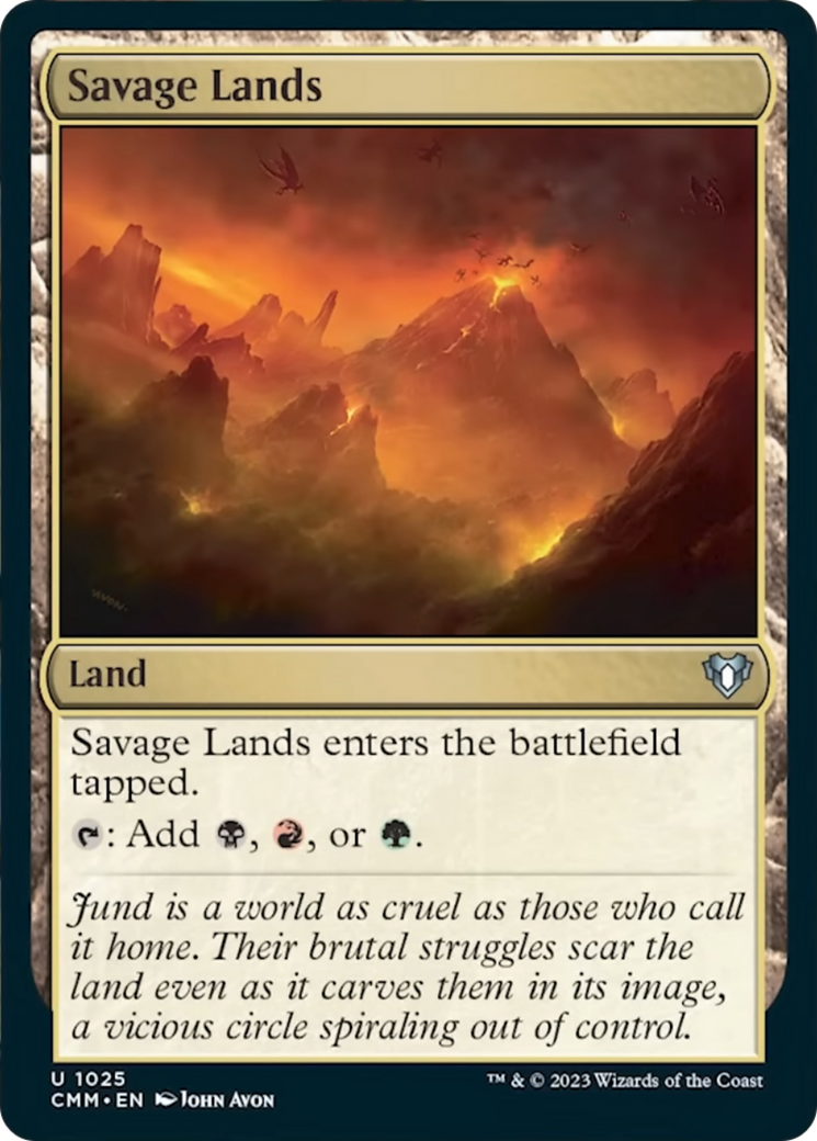 Savage Lands [Commander Masters] | Total Play