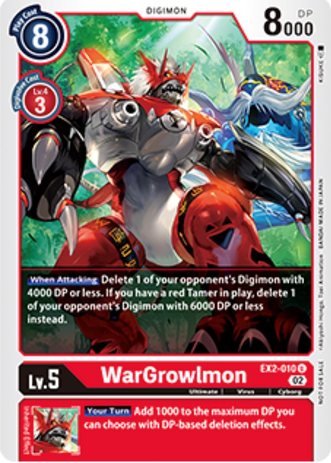 WarGrowlmon [EX2-010] (Tamer Party Vol. 6 Promo) [Digital Hazard Promos] | Total Play