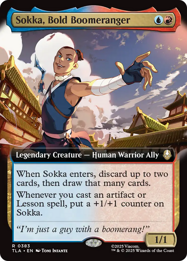 Sokka, Bold Boomeranger (Extended Art) [Avatar: The Last Airbender] | Total Play